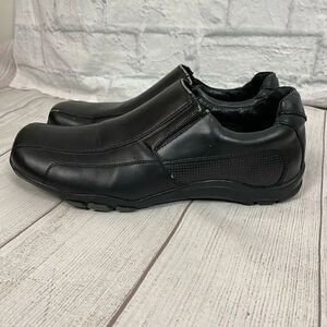 Call it spring slip on black casual shoes men sz 10.5